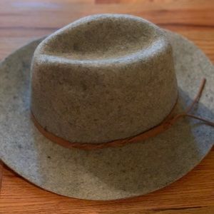 Grey Felt Hat